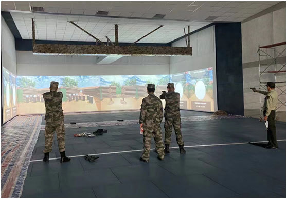 军警实景射击方舱建设模拟射击训练系统及配套设施